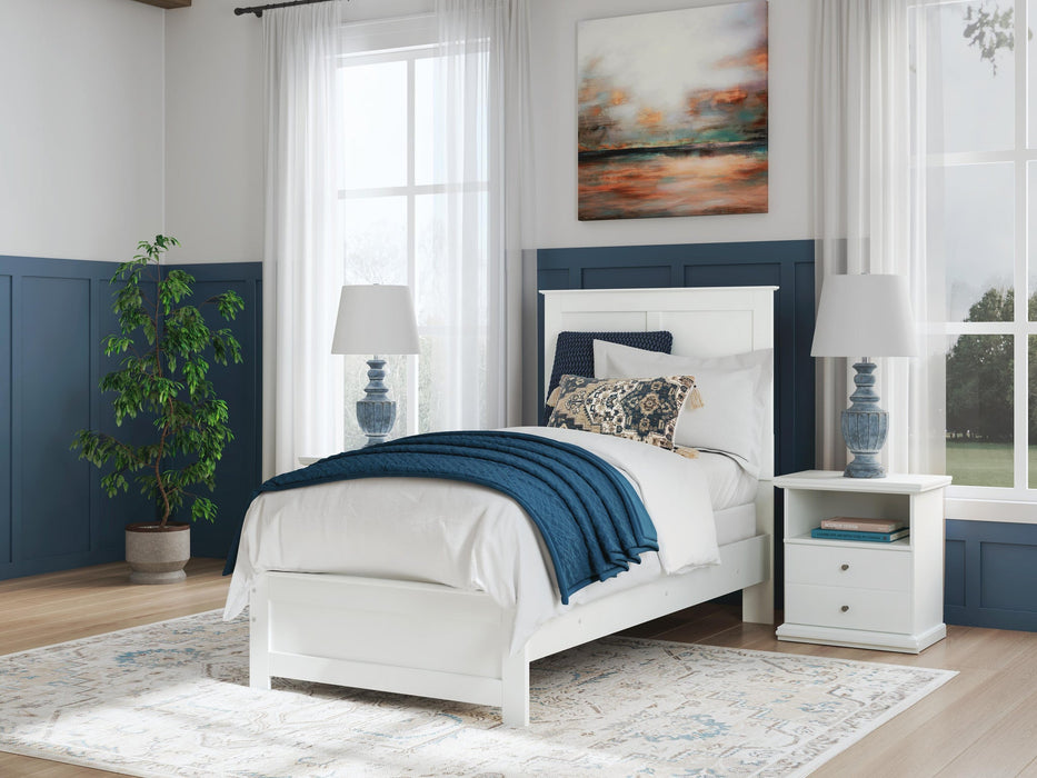 Bostwick Shoals Twin Panel Bed, Dresser, Mirror, Chest and Nightstand - alternate view 15
