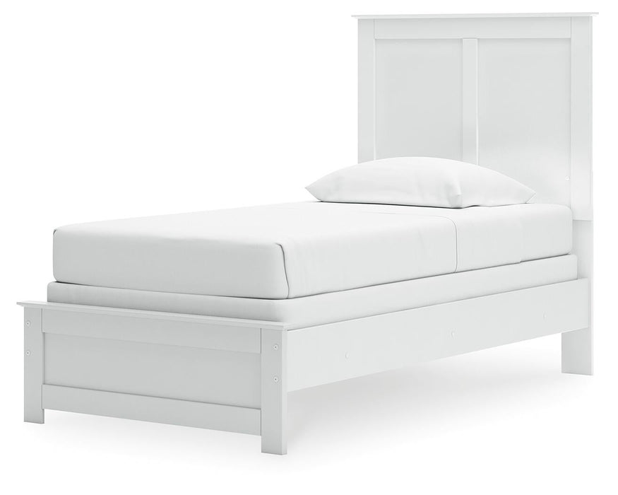 Bostwick Shoals Twin Panel Bed, Dresser, Mirror and Nightstand - alternate view 10