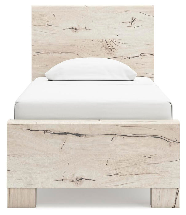 Lawroy Twin Panel Bed, Dresser and Mirror - alternate view 6