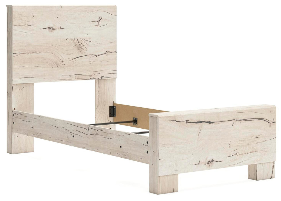 Lawroy Twin Panel Bed, Dresser and Mirror - alternate view 9