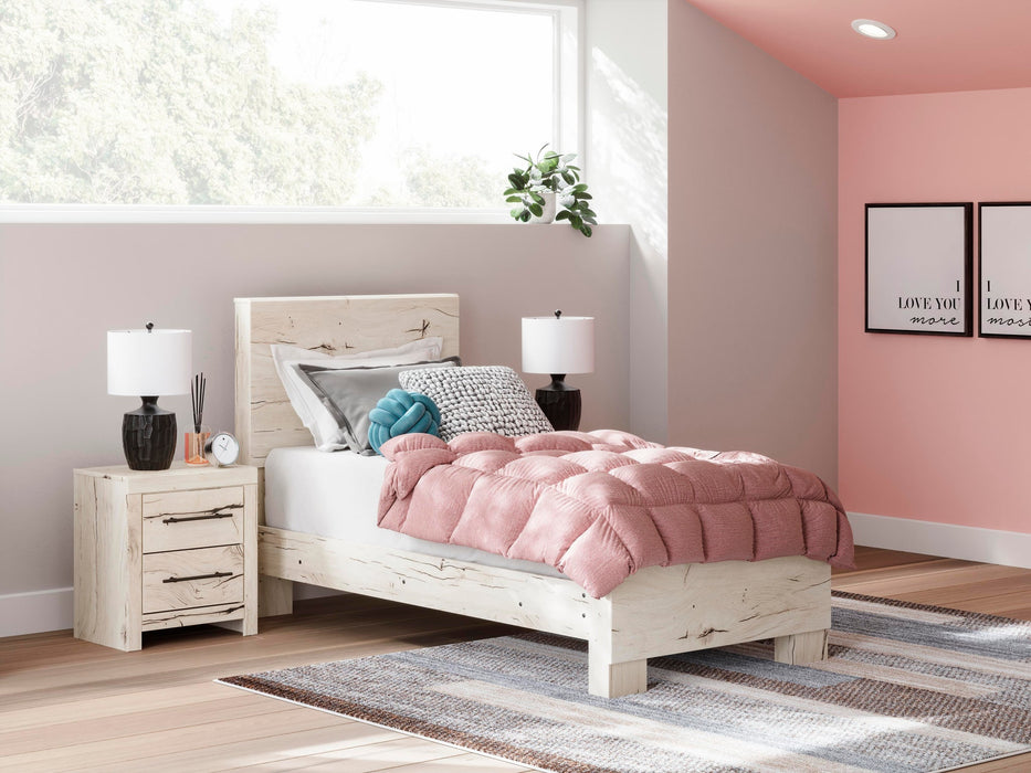 Lawroy Twin Panel Bed, Dresser and Mirror - alternate view 13