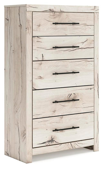 Lawroy King Panel Storage Bed, Dresser, Mirror, Chest and Nightstand - alternate view 9