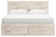 Lawroy King Panel Storage Bed, Dresser, Mirror, Chest and Nightstand - alternate view 13