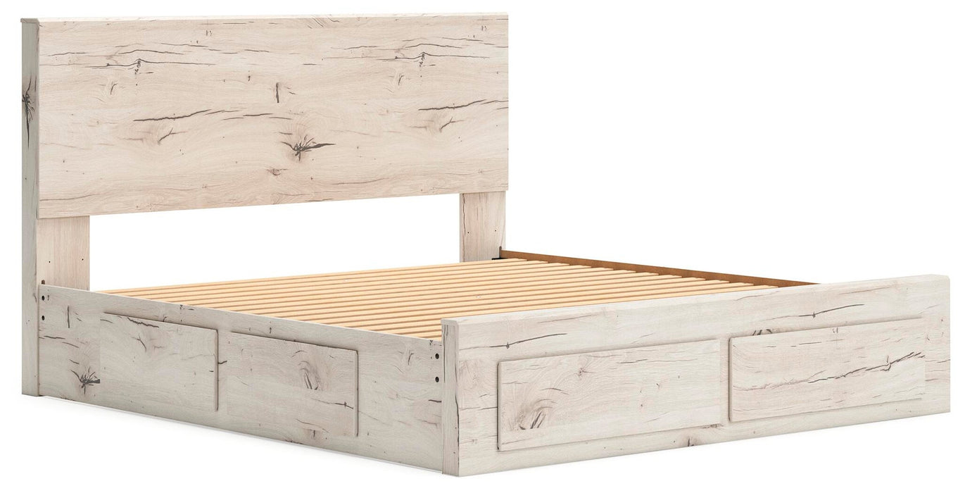 Lawroy King Panel Storage Bed, Dresser, Mirror, Chest and Nightstand - alternate view 16