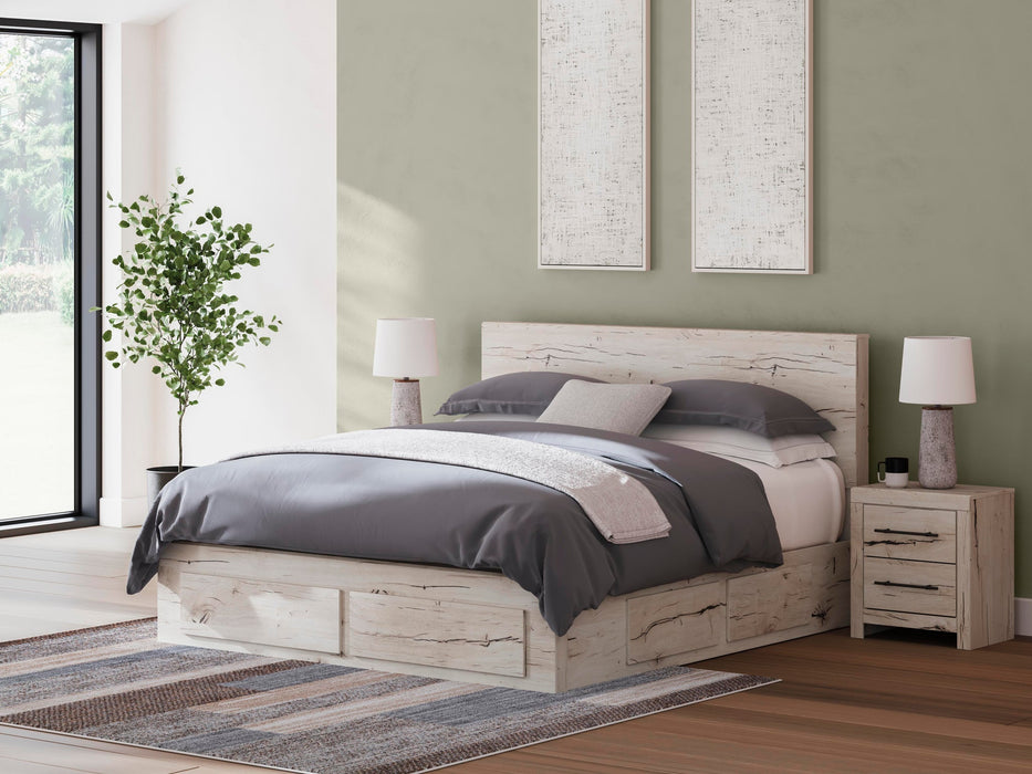 Lawroy King Panel Storage Bed, Dresser, Mirror, Chest and Nightstand - alternate view 29
