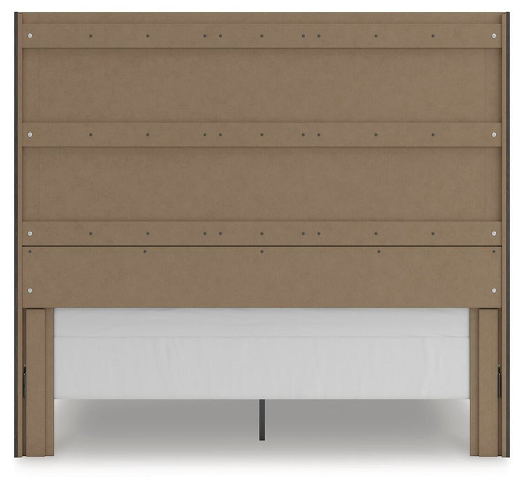 Parlayon King Panel Storage Bed, Dresser, Mirror and Nightstand - alternate view 10