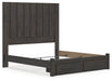 Parlayon King Panel Storage Bed, Dresser, Mirror and Nightstand - alternate view 12