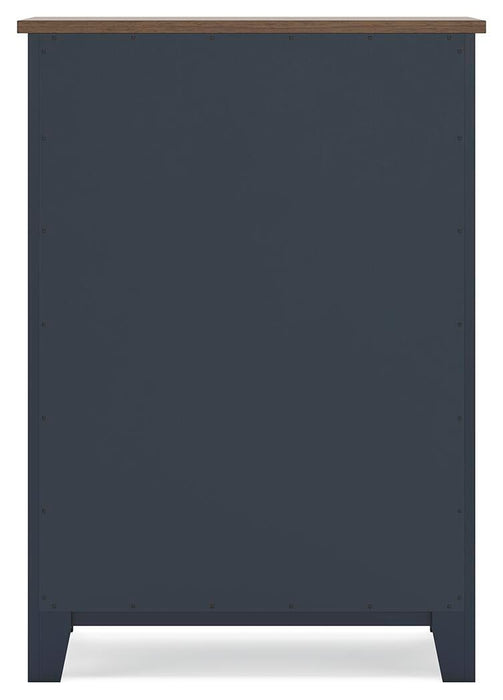 Landocken Twin Panel Bed, Dresser, Mirror, Chest and Nightstand - alternate view 14