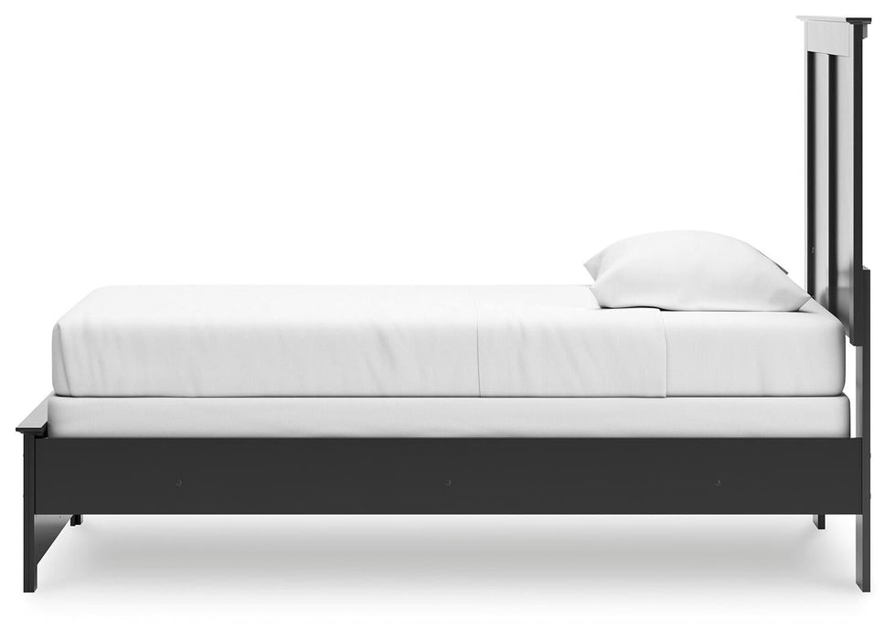 Maribel Twin Panel Bed, Dresser and Mirror - alternate view 15