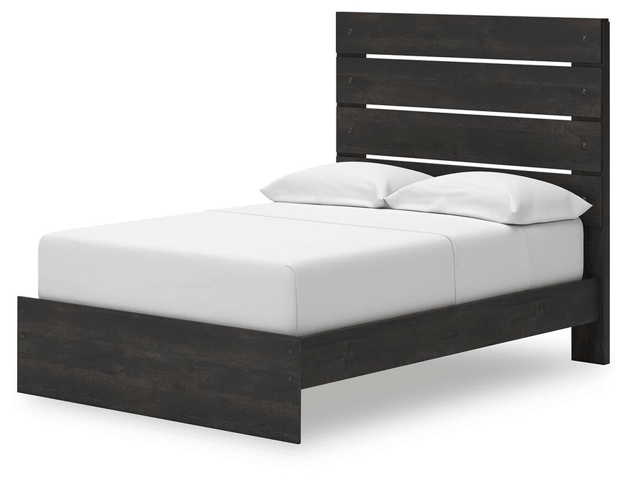 Delmorta Full Panel Storage Bed, Dresser, Mirror, Chest and Nightstand - alternate view 17