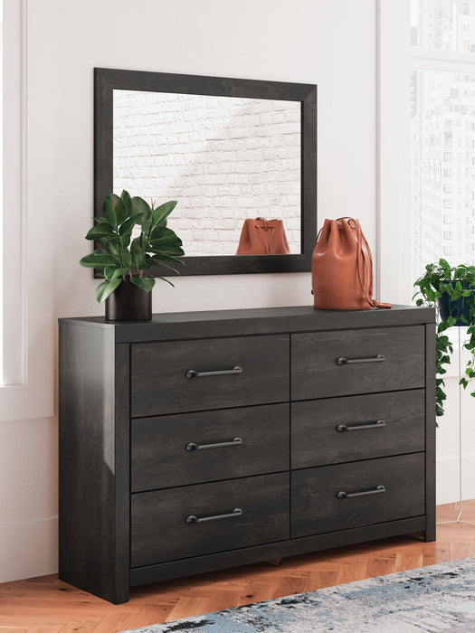Delmorta Full Panel Storage Bed, Dresser, Mirror, Chest and Nightstand - alternate view 25