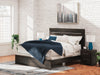 Delmorta King Panel Bed, Dresser, Mirror, Chest and Nightstand - alternate view 28
