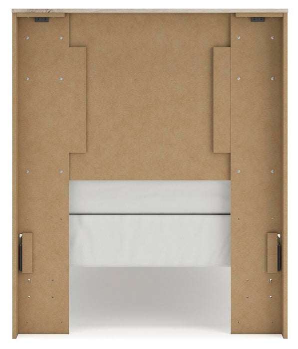 Lawroy Twin Panel Bed, Dresser, Mirror, Chest and Nightstand - alternate view 16