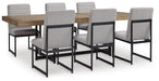 Tomtyn Dining Table and 6 Chairs
