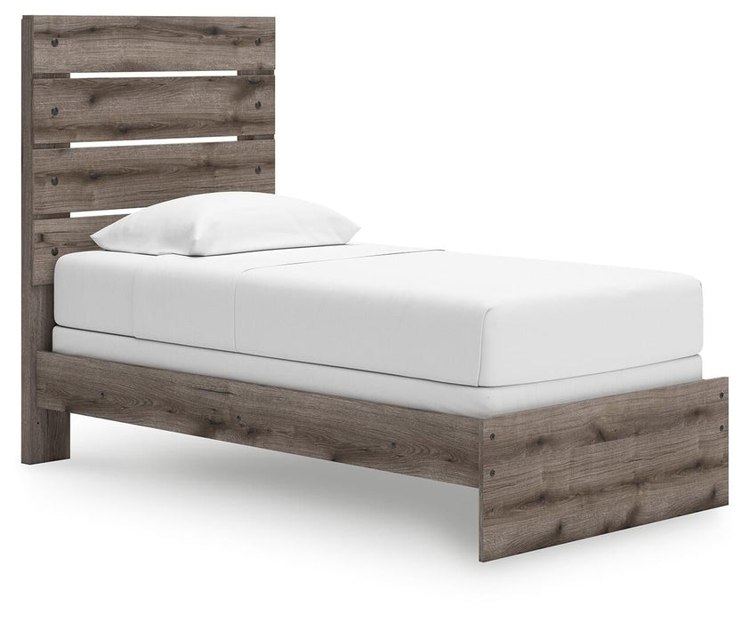 Urbanoore Twin Panel Bed, Dresser and Mirror - alternate view 8