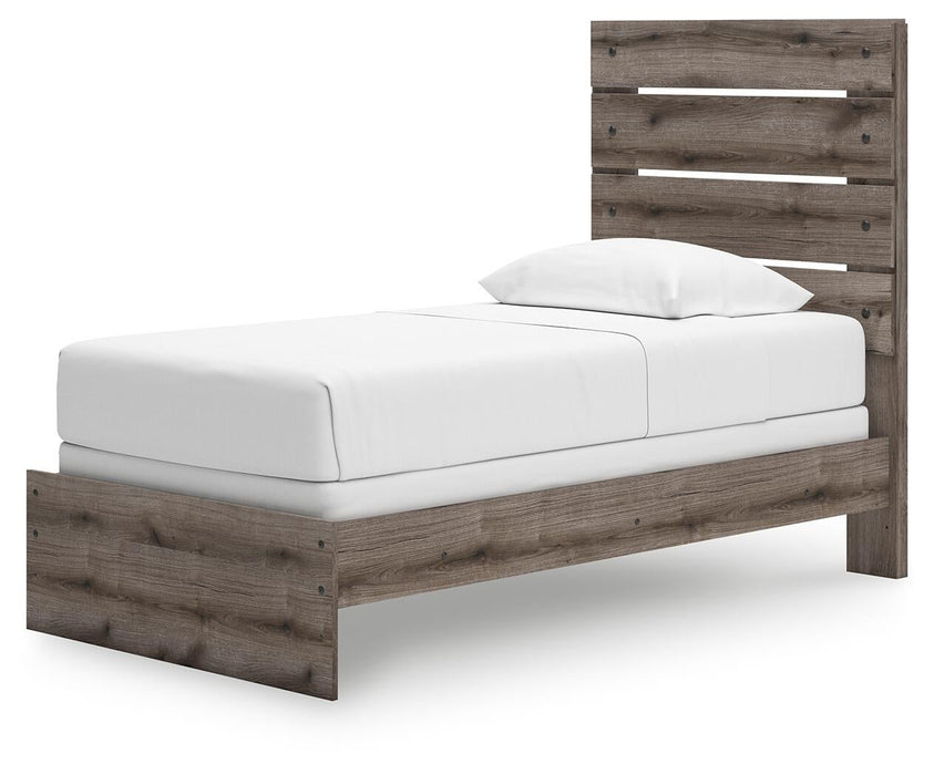 Urbanoore Twin Panel Bed, Dresser and Mirror - alternate view 11