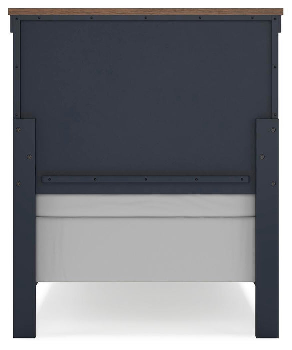 Landocken Twin Panel Headboard, Dresser, Mirror, Chest and Nightstand - alternate view 14