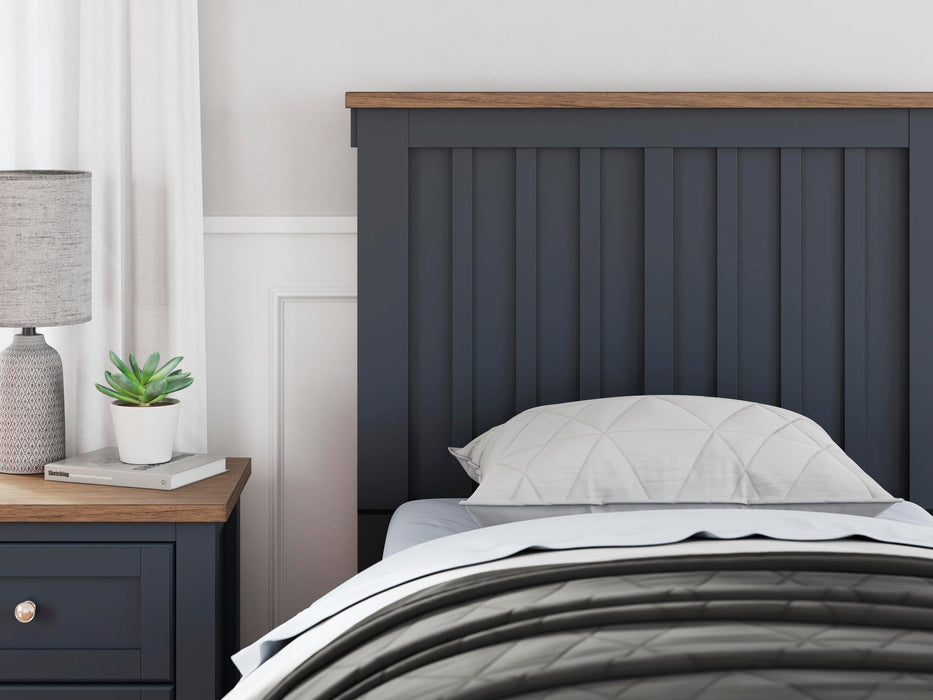 Landocken Twin Panel Headboard, Dresser, Mirror, Chest and Nightstand - alternate view 25