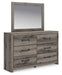Urbanoore Queen Panel Bed, Dresser and Mirror - alternate view 4