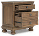 Vandenmore California King Storage Sleigh Bed with Mirrored Dresser and Nightstand - alternate view 15