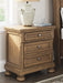 Vandenmore California King Storage Sleigh Bed with Mirrored Dresser and Nightstand - alternate view 23