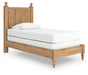 Galletyn Twin Panel Bed with Mirrored Dresser - alternate view 8