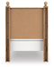 Galletyn Twin Panel Bed with Mirrored Dresser - alternate view 9