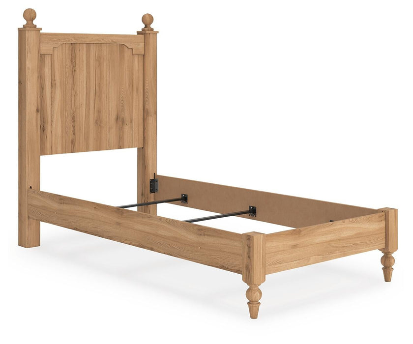 Galletyn Twin Panel Bed with Mirrored Dresser - alternate view 11