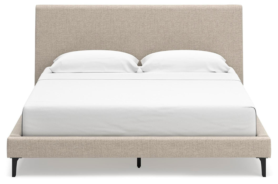 Cielden King Upholstered Bed with Roll Slats, Dresser, Mirror, Chest and Nightstand - alternate view 13