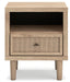 Cielden Full Upholstered Bed with Roll Slats, Dresser, Mirror, Chest and Nightstand - alternate view 18