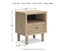 Cielden Full Upholstered Bed with Roll Slats, Dresser, Mirror, Chest and Nightstand - alternate view 32