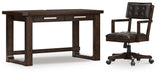 Breckington Home Office Desk with Chair