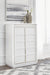 Chalanna King Upholstered Storage Bed, Dresser, Mirror, Chest and Nightstand - alternate view 17