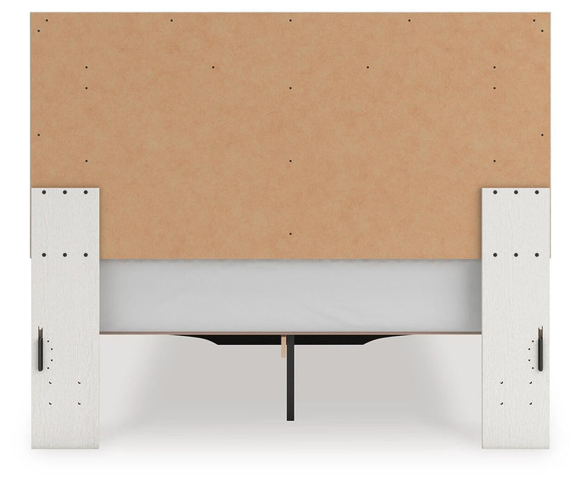 Birmonton Queen Upholstered Panel Platform Storage Bed, Dresser, Mirror and Nightstand - alternate view 11