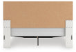Birmonton King Upholstered Panel Platform Storage Bed, Dresser and Mirror - alternate view 10