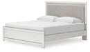 Birmonton King Upholstered Panel Platform Bed, Dresser and Mirror - alternate view 10