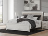 Birmonton King Upholstered Panel Bed, Dresser and Mirror - alternate view 12