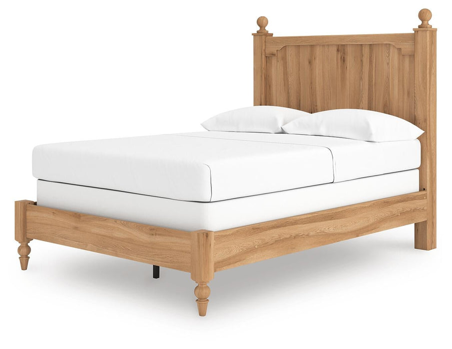 Galletyn Full Panel Bed with Mirrored Dresser and Nightstand - alternate view 10