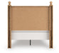 Galletyn Full Panel Bed with Mirrored Dresser and Nightstand - alternate view 9