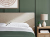 Cielden King Upholstered Bed with Roll Slats, Dresser and Mirror - alternate view 14