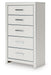 Birmonton Queen Upholstered Panel Bed, Dresser, Mirror, Chest and Nightstand - alternate view 11