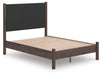 Cadmori Full Upholstered Panel Platform Bed, Dresser, Mirror and Nightstand - alternate view 9