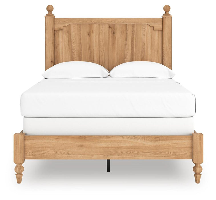 Galletyn Full Panel Bed with Mirrored Dresser - alternate view 7