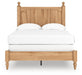 Galletyn Full Panel Bed with Mirrored Dresser - alternate view 7