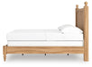 Galletyn Full Panel Bed with Mirrored Dresser - alternate view 16