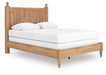 Galletyn Queen Panel Bed with Mirrored Dresser and Nightstand - alternate view 8