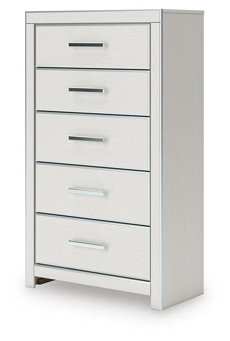 Birmonton Queen Upholstered Panel Bed, Dresser, Mirror and Nightstand - alternate view 6