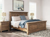 Vandenmore King Panel Bed with Mirrored Dresser - alternate view 14