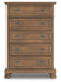 Vandenmore Queen Panel Bed with Mirrored Dresser, Chest and Nightstand - alternate view 7