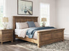 Vandenmore California King Panel Bed with Mirrored Dresser - alternate view 15